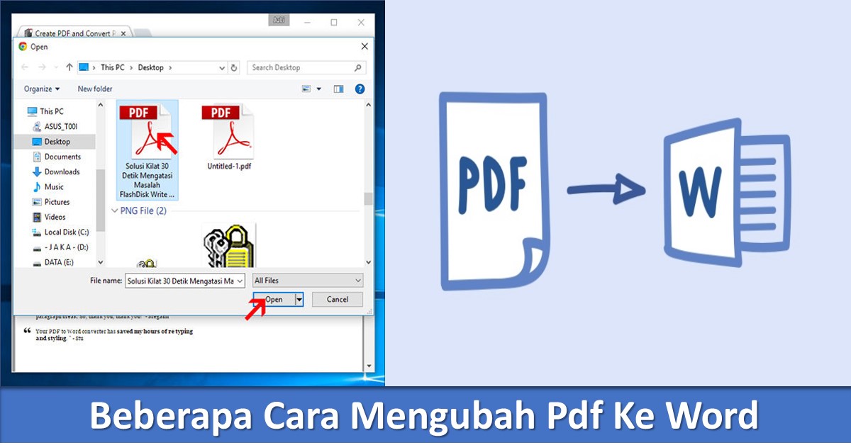 3 Cara Cepat dan Akurat Cara Mengubah Data PDF ke Word Tanpa Aplikasi Tambahan di 2026