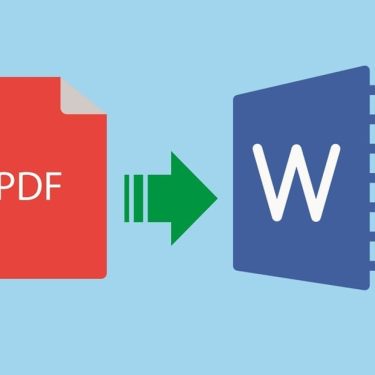cara mengubah data pdf ke word online