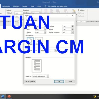 cara mengubah data word ke margin agar sesuai