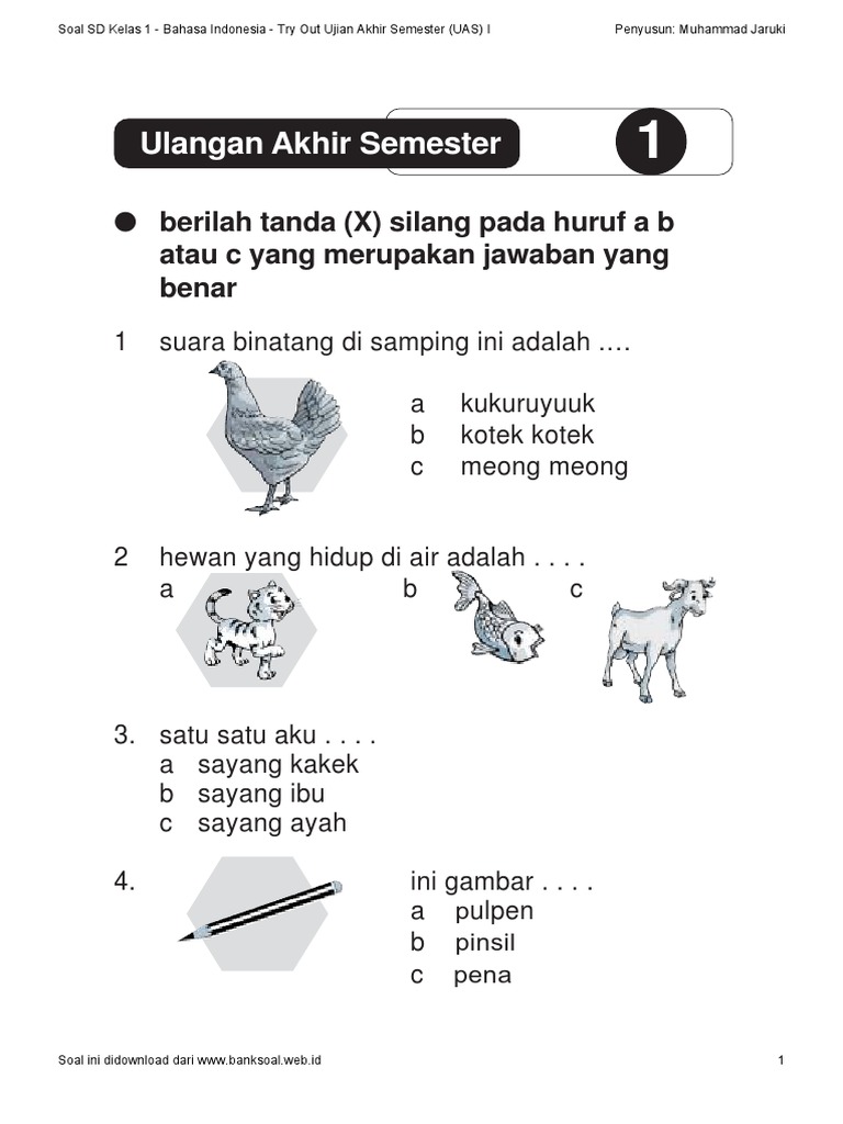 Artikel Kupas Tuntas Soal Bahasa Indonesia Kelas 4 Semester 2 Panduan