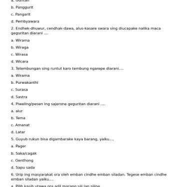 7 Fakta Ternyata Renungan Harian Katolik 21 Juli 2026 Bisa Jadi Kunci Download Soal Bahasa Jawa Kelas 4 Semester 1