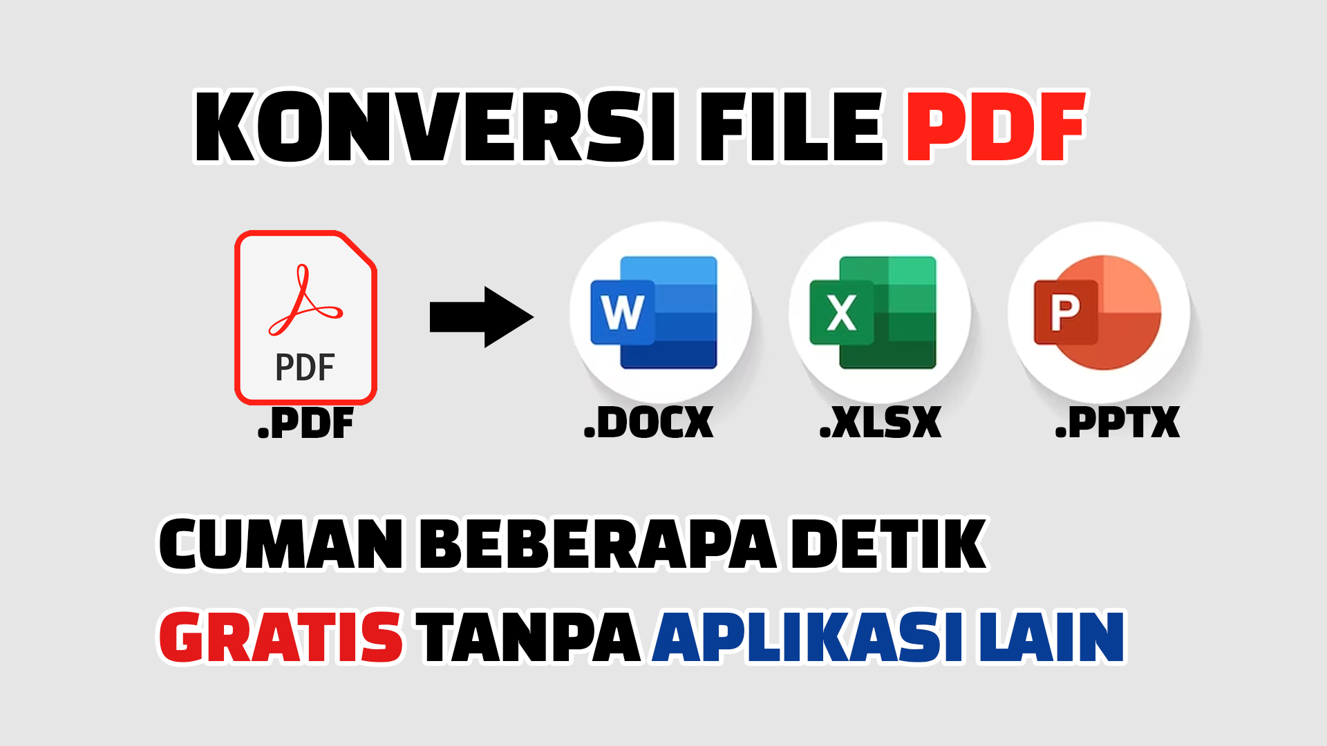 5 Rahasia Aplikasi Pengubah PDF ke Word dan Excel Gratis, Konversi JPG ke Excel Sekarang!