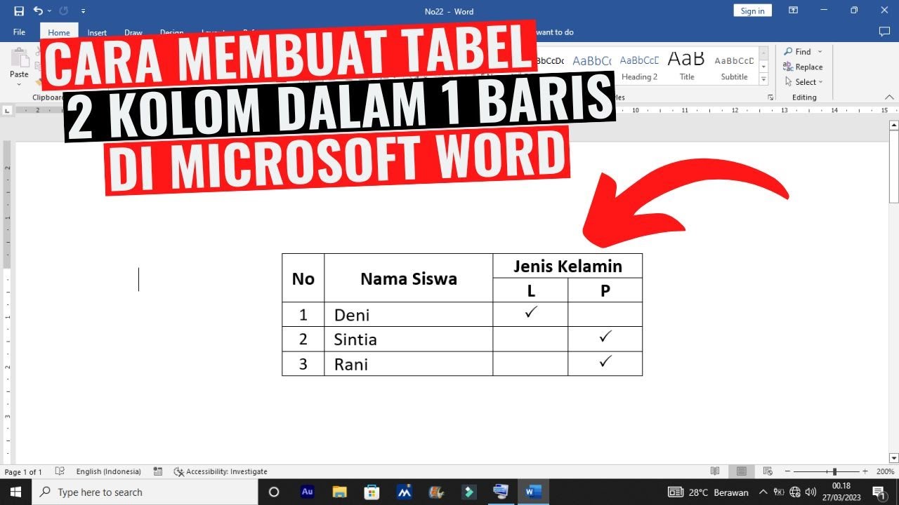 7 Rahasia Cara Mengubah Kolom Jadi Baris Pada Word yang Wajib Tahu Sekarang