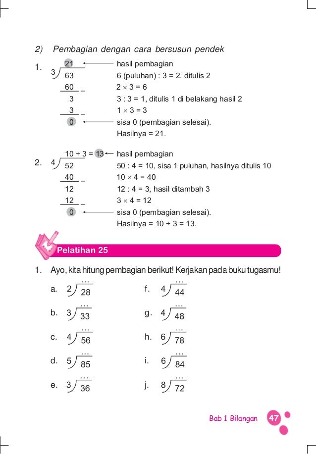 Pelajaran Matematika Kelas 3 Sd Dalchaebi
