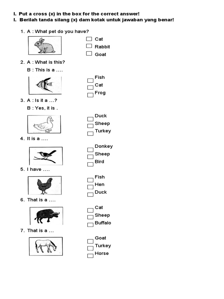 Ternyata Ini Cara Paling Cepat Download Soal Bahasa Inggris Kelas 4 Animal Sebelum Terlambat