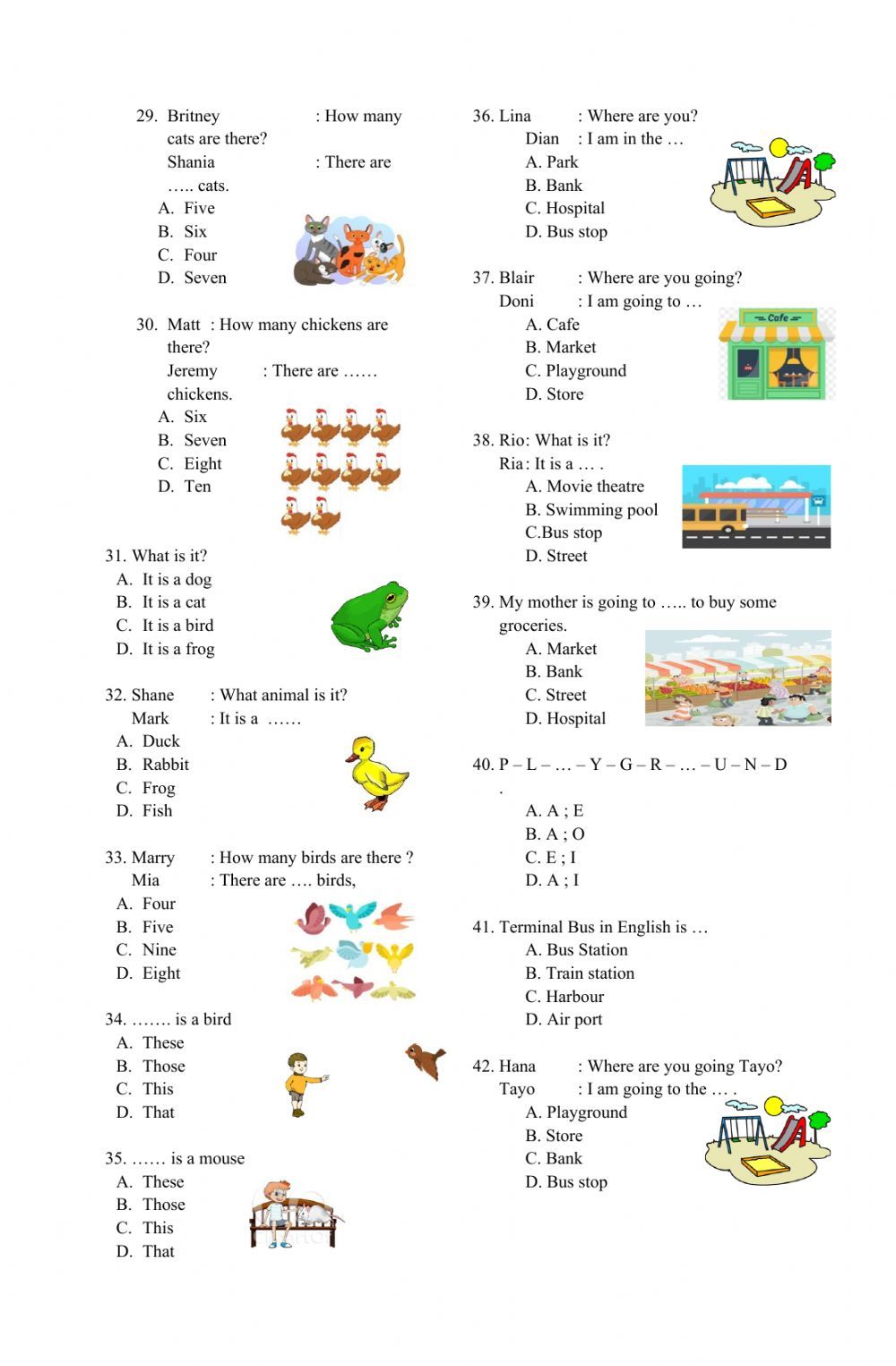 download soal bahasa inggriss kelas 4 toys and games