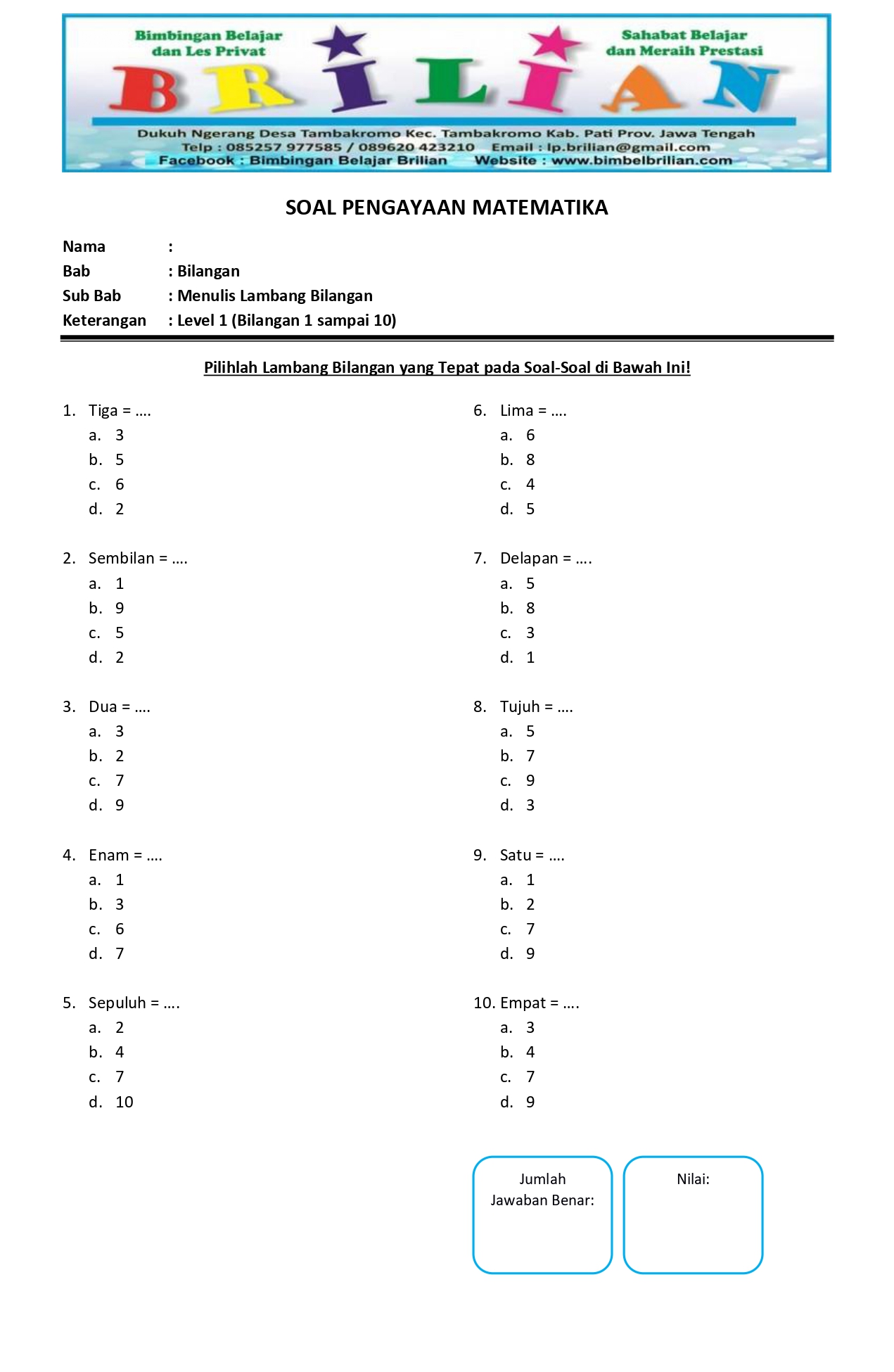 Rahasia Skor Sempurna Kerjakan Soal Tematik Kelas 3 Tema 1 Kurikulum 2013 Revisi 2018
