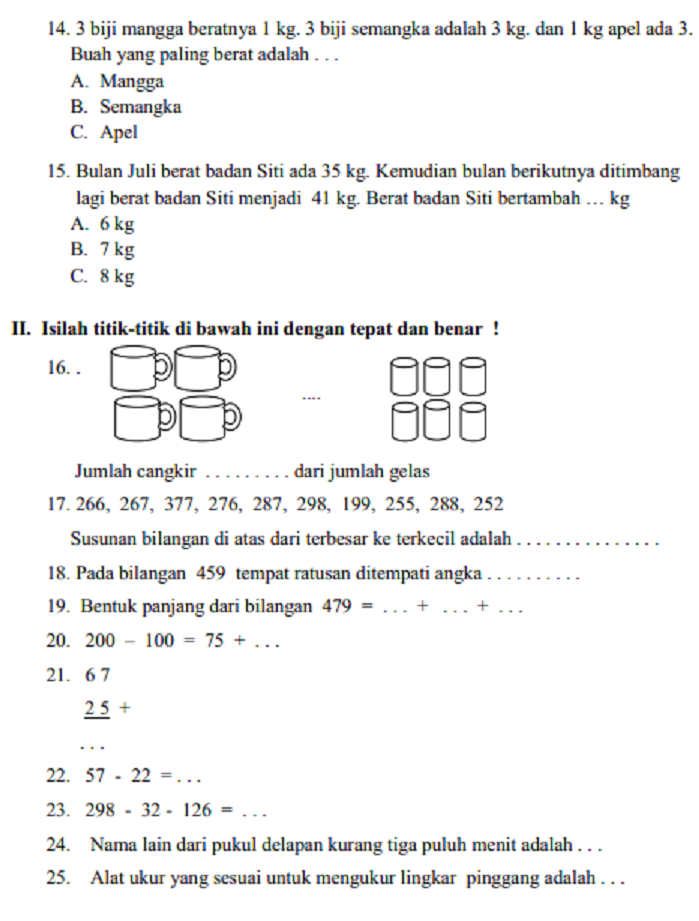 Wajib Tahu Rahasia Cara Cepat Selesaikan Soal Tematik Kelas 3 Tema 1 dan 2 Terbaru Wajib Tahu Rahasia Cara Cepat Selesaikan Soal Tematik Kelas 3 Tema 1 dan 2 Terbaru
